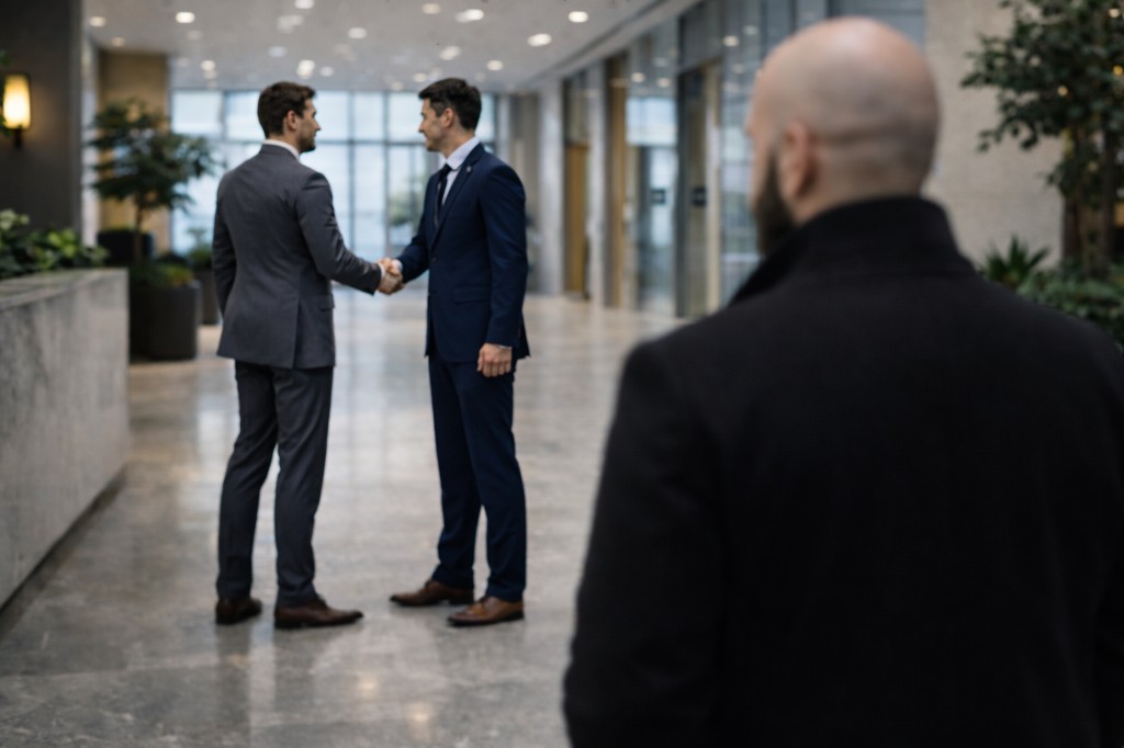 Sécurité professionnelle – supervision discrète d'une rencontre